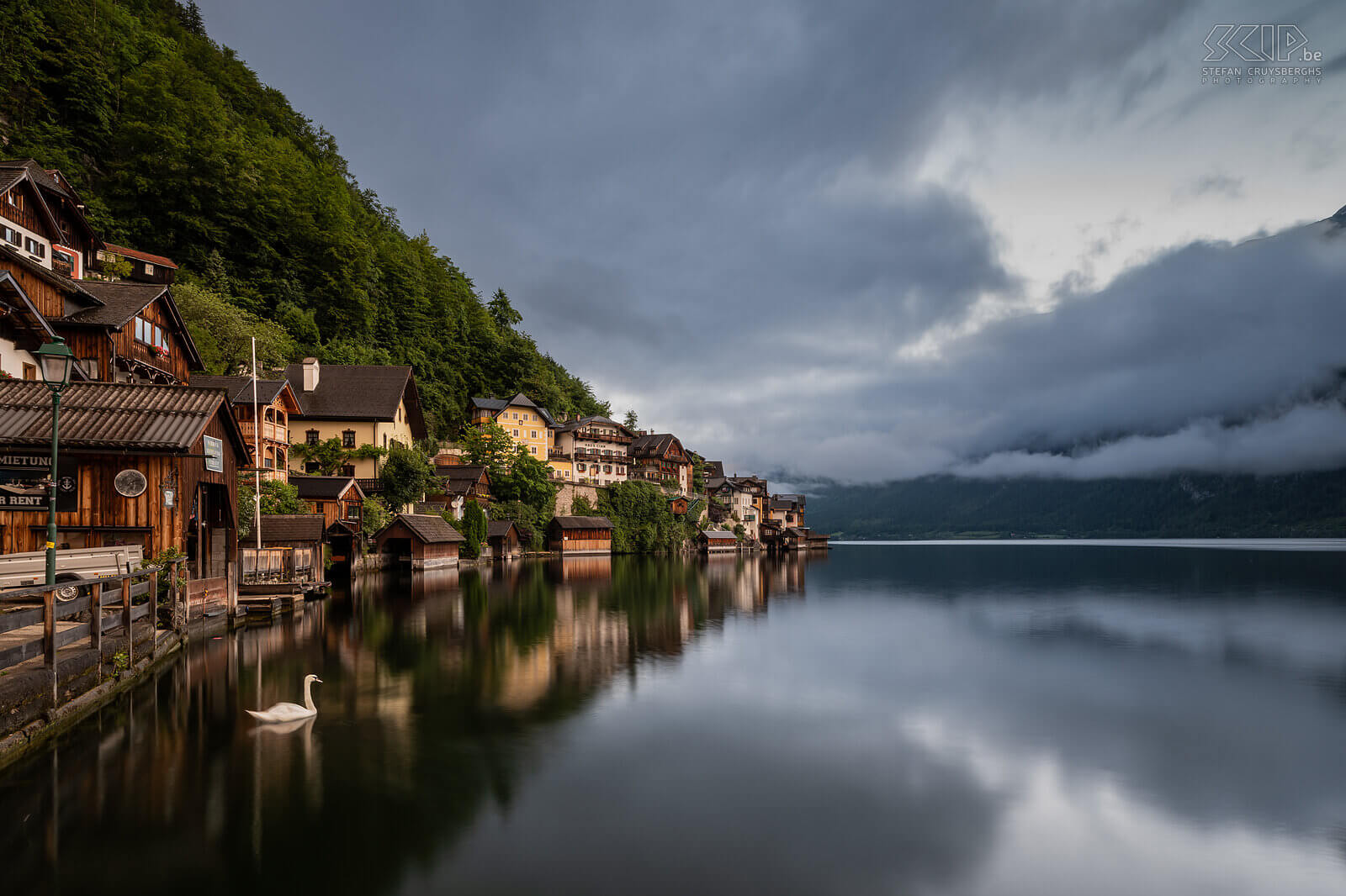 Hallstatt Hallstatt is one of the most beautiful villages in Austria and it is sandwiched between the Hallstättersee and the Dachstein Mountains Stefan Cruysberghs